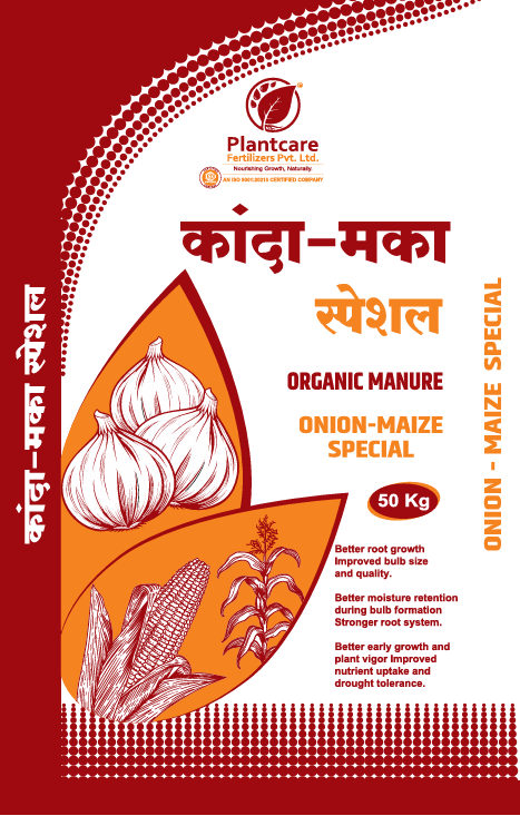 Onion and Corn organic fertilizer by PlantCare